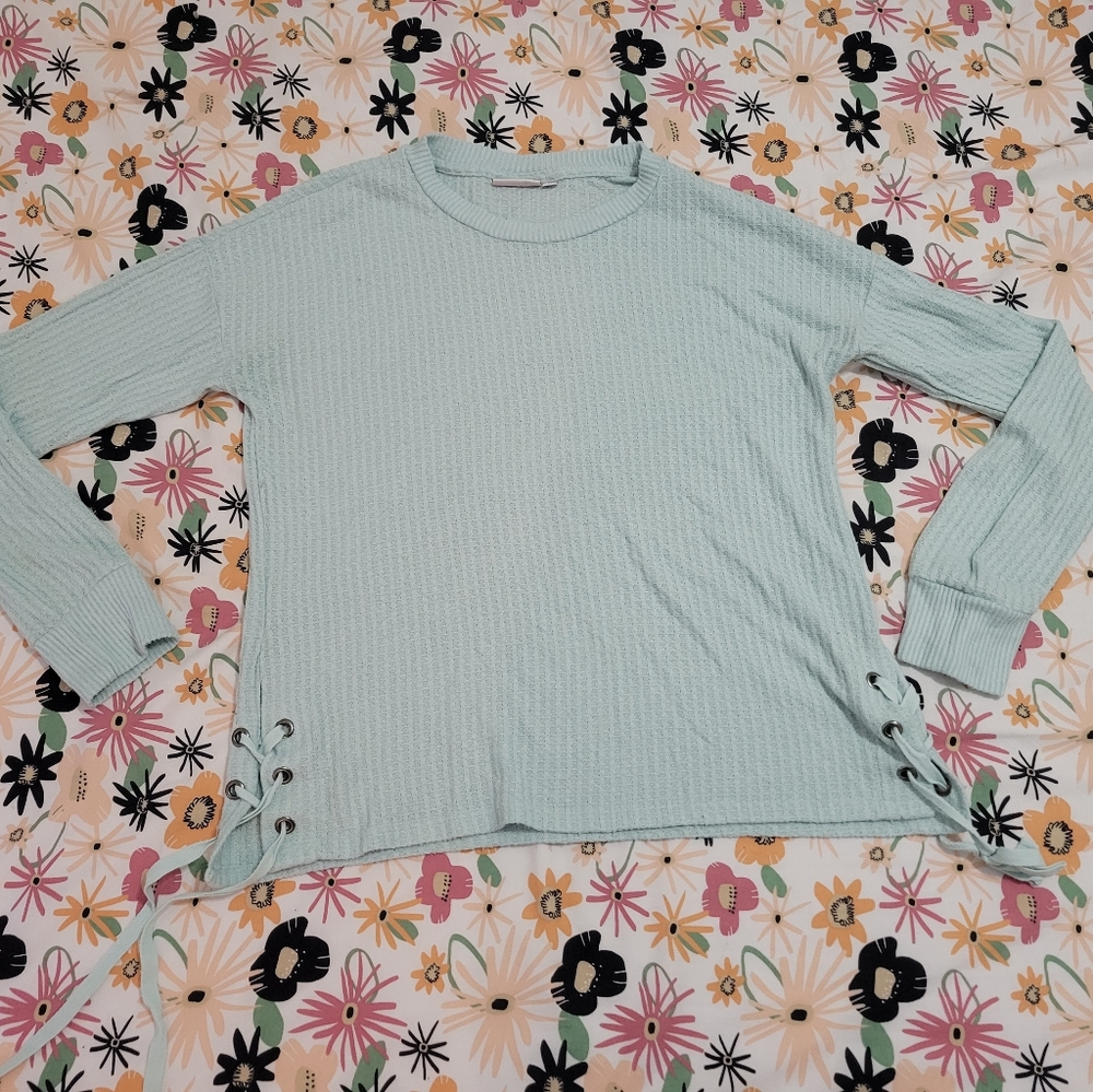 Medium Mint green SO sweater